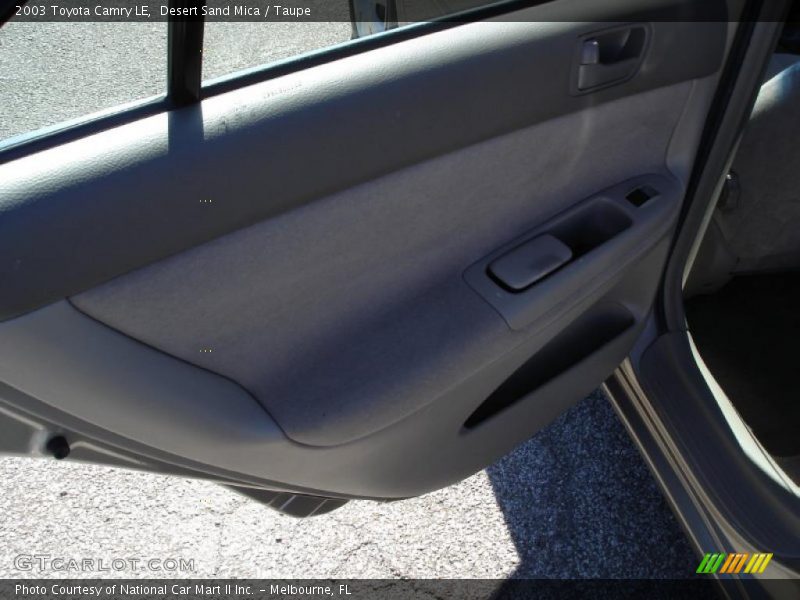 Desert Sand Mica / Taupe 2003 Toyota Camry LE