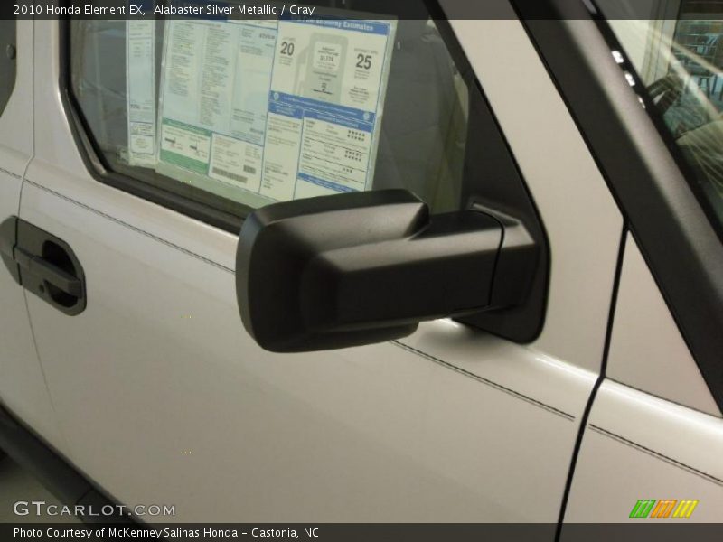 Alabaster Silver Metallic / Gray 2010 Honda Element EX