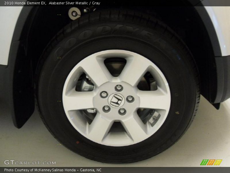 Alabaster Silver Metallic / Gray 2010 Honda Element EX