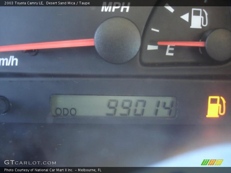 Desert Sand Mica / Taupe 2003 Toyota Camry LE