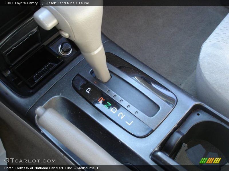 Desert Sand Mica / Taupe 2003 Toyota Camry LE