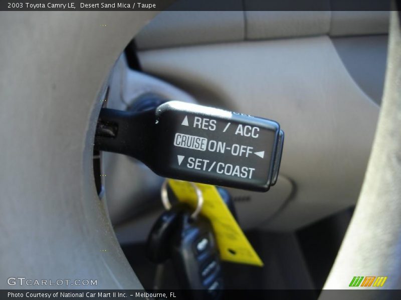Desert Sand Mica / Taupe 2003 Toyota Camry LE