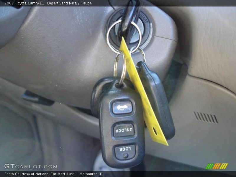 Desert Sand Mica / Taupe 2003 Toyota Camry LE