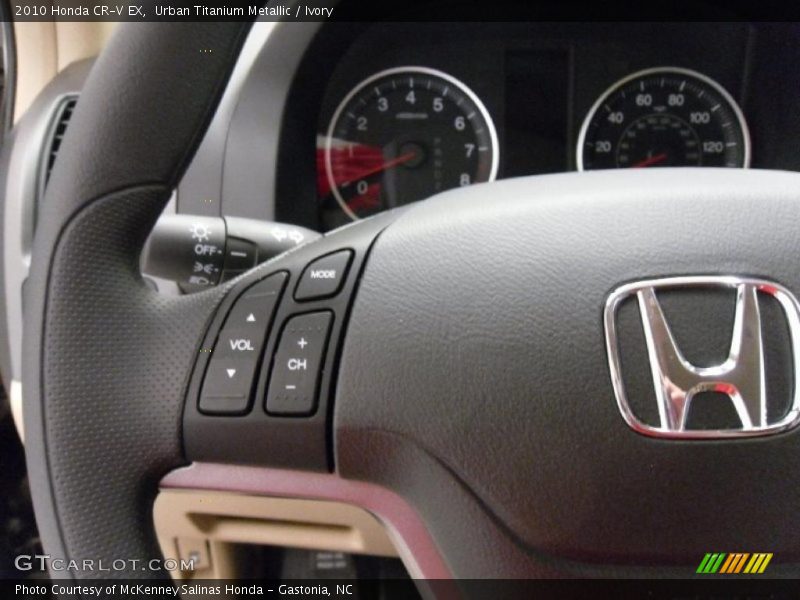 Urban Titanium Metallic / Ivory 2010 Honda CR-V EX