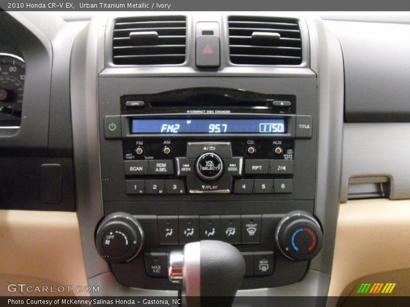 Urban Titanium Metallic / Ivory 2010 Honda CR-V EX