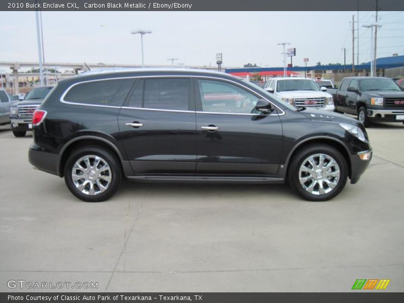 Carbon Black Metallic / Ebony/Ebony 2010 Buick Enclave CXL
