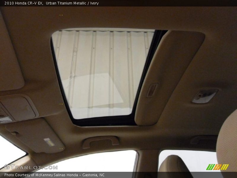 Urban Titanium Metallic / Ivory 2010 Honda CR-V EX