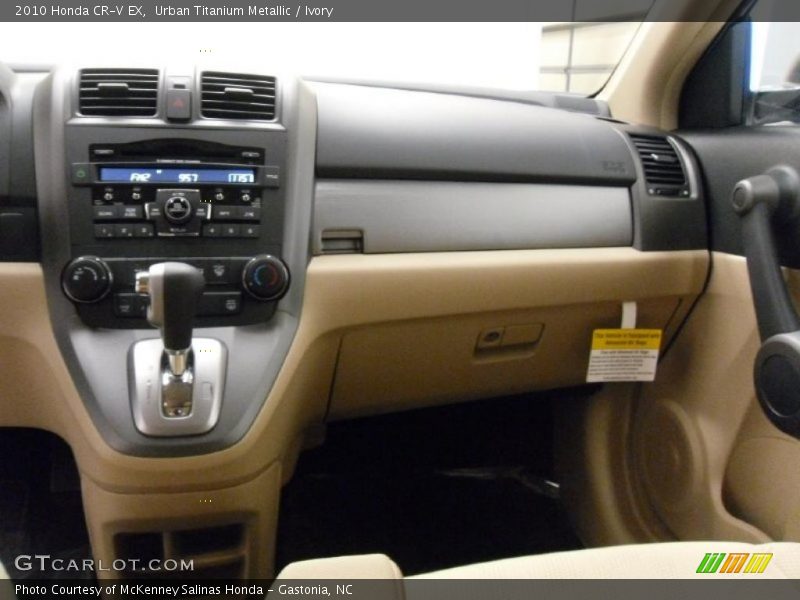 Urban Titanium Metallic / Ivory 2010 Honda CR-V EX