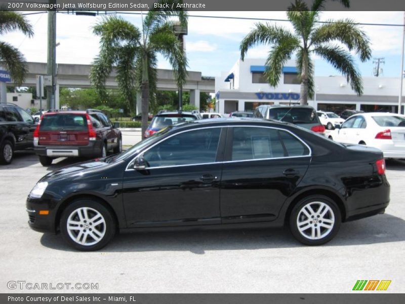 Black / Anthracite 2007 Volkswagen Jetta Wolfsburg Edition Sedan