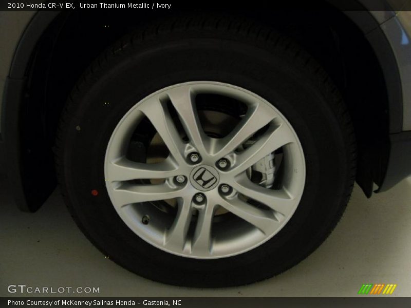 Urban Titanium Metallic / Ivory 2010 Honda CR-V EX