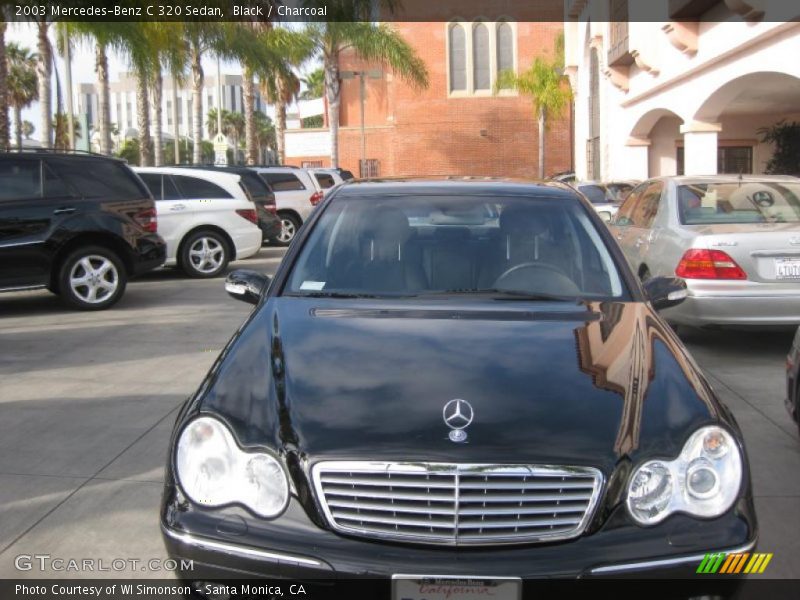 Black / Charcoal 2003 Mercedes-Benz C 320 Sedan