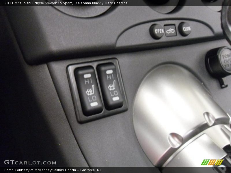 Kalapana Black / Dark Charcoal 2011 Mitsubishi Eclipse Spyder GS Sport