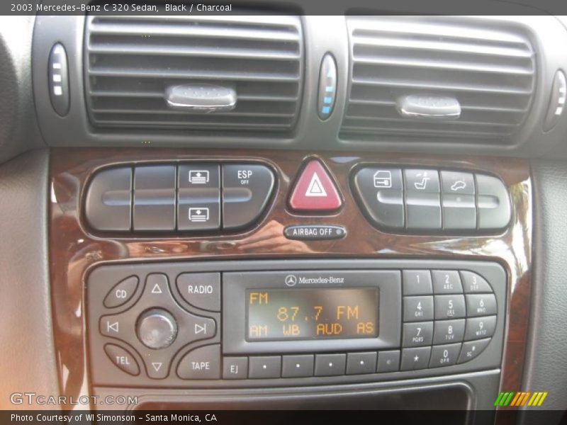 Black / Charcoal 2003 Mercedes-Benz C 320 Sedan