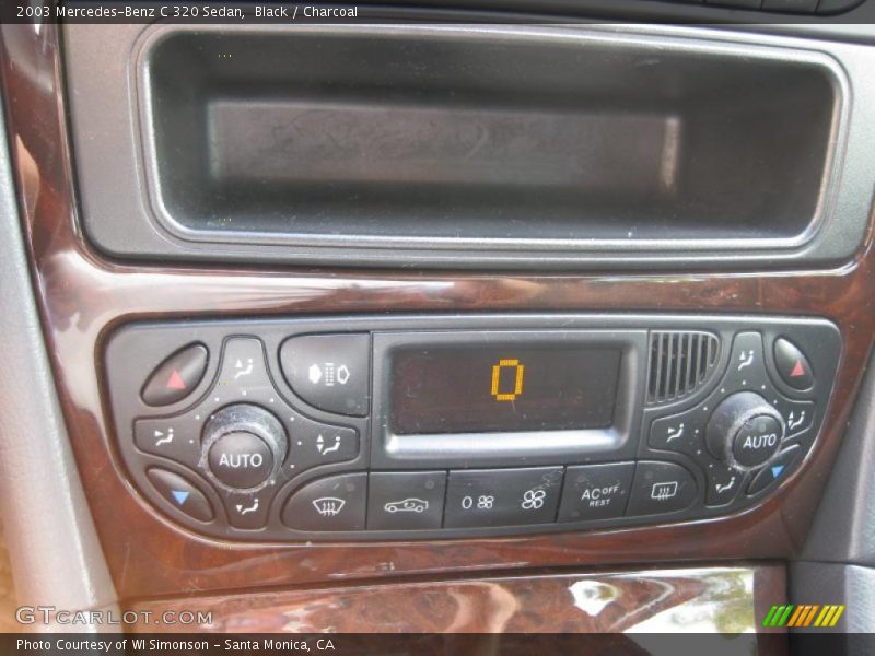 Black / Charcoal 2003 Mercedes-Benz C 320 Sedan