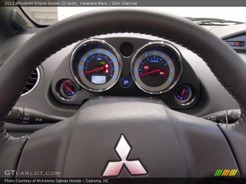 Kalapana Black / Dark Charcoal 2011 Mitsubishi Eclipse Spyder GS Sport