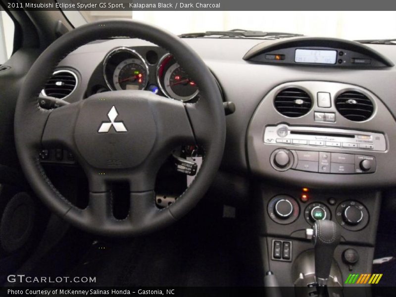 Kalapana Black / Dark Charcoal 2011 Mitsubishi Eclipse Spyder GS Sport