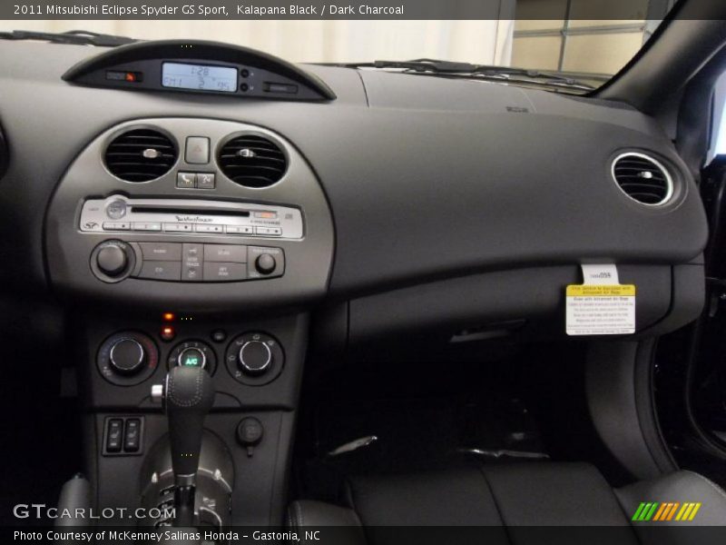 Kalapana Black / Dark Charcoal 2011 Mitsubishi Eclipse Spyder GS Sport