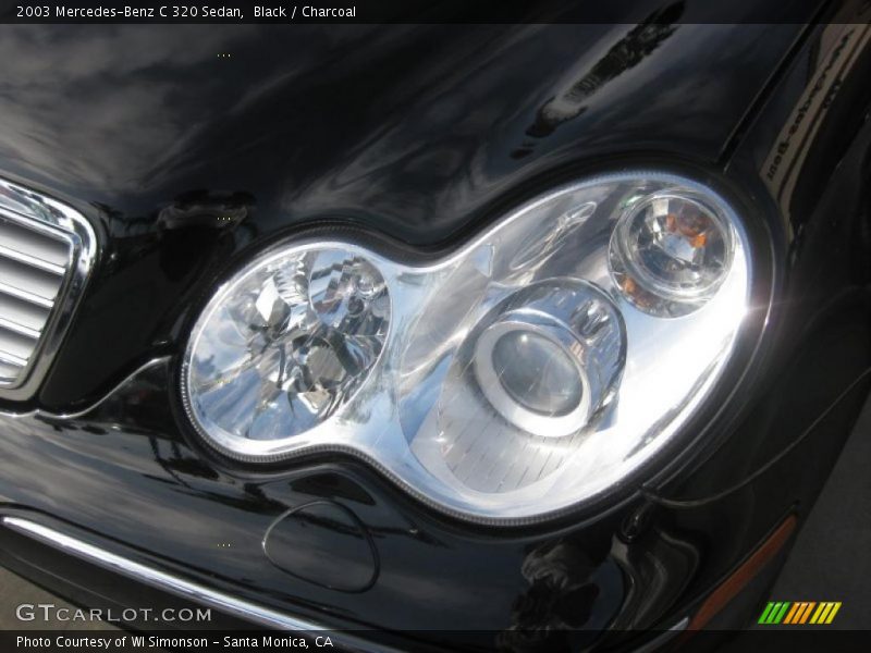 Black / Charcoal 2003 Mercedes-Benz C 320 Sedan