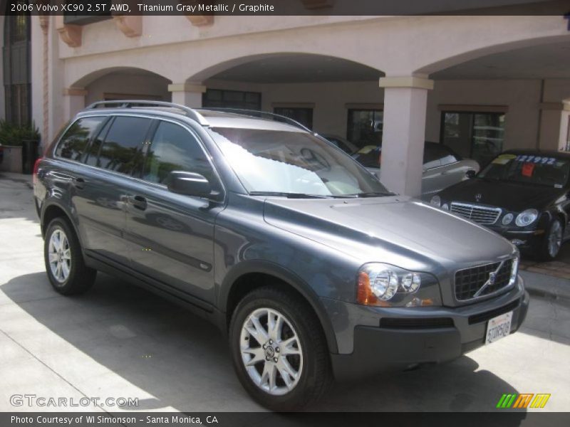 Titanium Gray Metallic / Graphite 2006 Volvo XC90 2.5T AWD