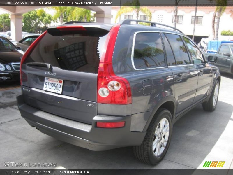 Titanium Gray Metallic / Graphite 2006 Volvo XC90 2.5T AWD