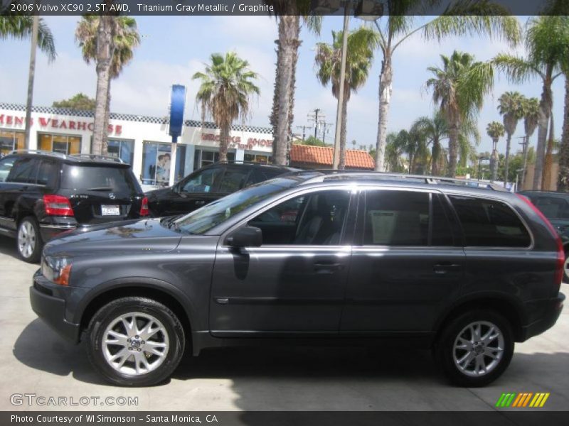 Titanium Gray Metallic / Graphite 2006 Volvo XC90 2.5T AWD
