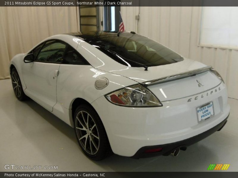 Northstar White / Dark Charcoal 2011 Mitsubishi Eclipse GS Sport Coupe
