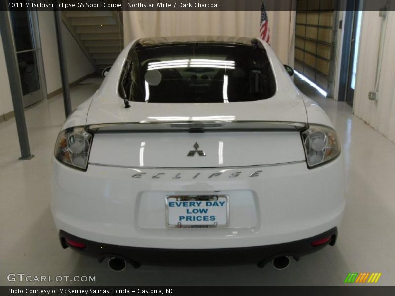 Northstar White / Dark Charcoal 2011 Mitsubishi Eclipse GS Sport Coupe