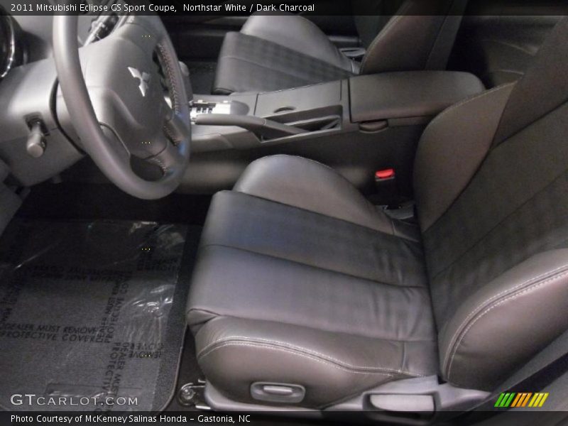 Northstar White / Dark Charcoal 2011 Mitsubishi Eclipse GS Sport Coupe