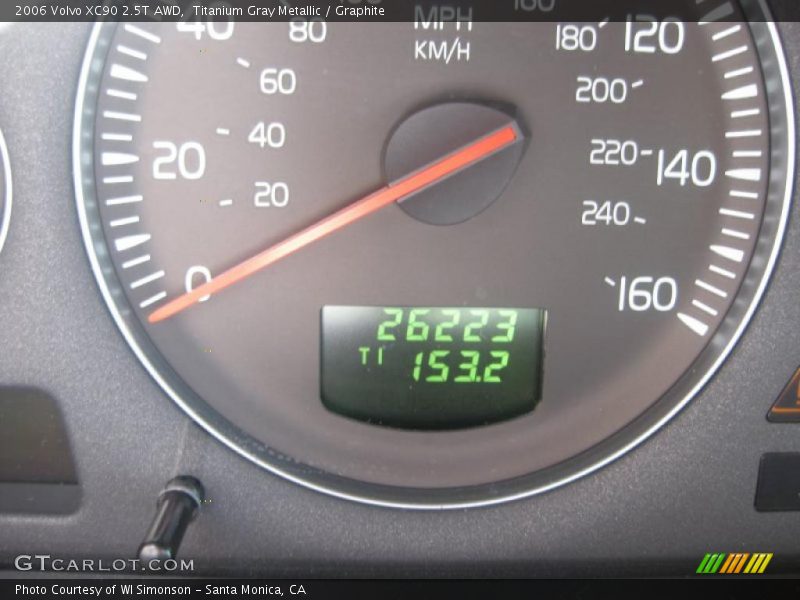 Titanium Gray Metallic / Graphite 2006 Volvo XC90 2.5T AWD