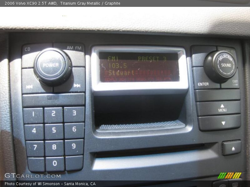 Titanium Gray Metallic / Graphite 2006 Volvo XC90 2.5T AWD