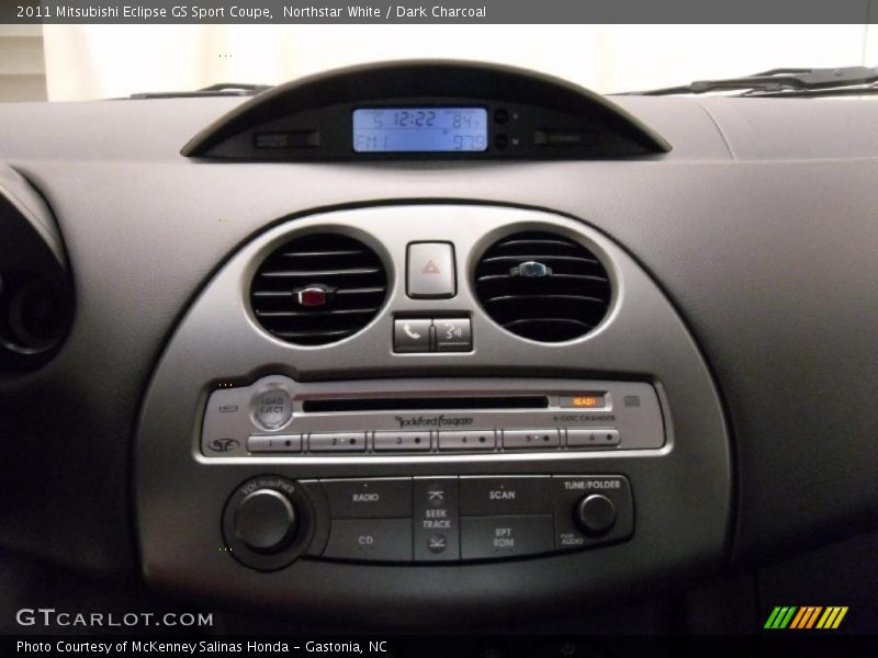 Northstar White / Dark Charcoal 2011 Mitsubishi Eclipse GS Sport Coupe