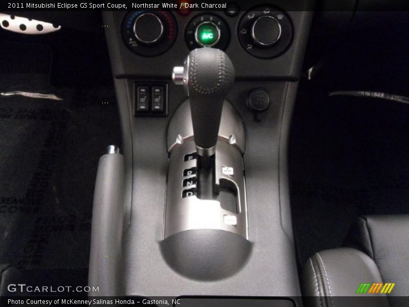 Northstar White / Dark Charcoal 2011 Mitsubishi Eclipse GS Sport Coupe