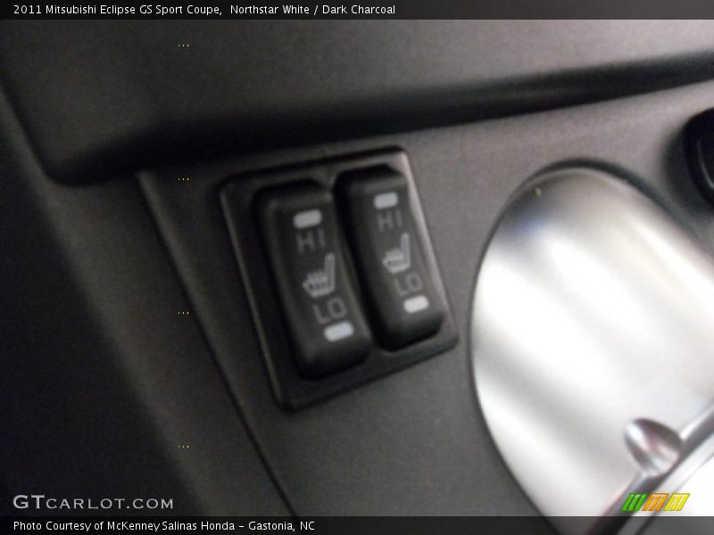 Northstar White / Dark Charcoal 2011 Mitsubishi Eclipse GS Sport Coupe