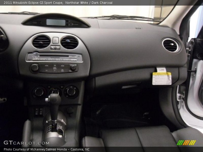 Northstar White / Dark Charcoal 2011 Mitsubishi Eclipse GS Sport Coupe