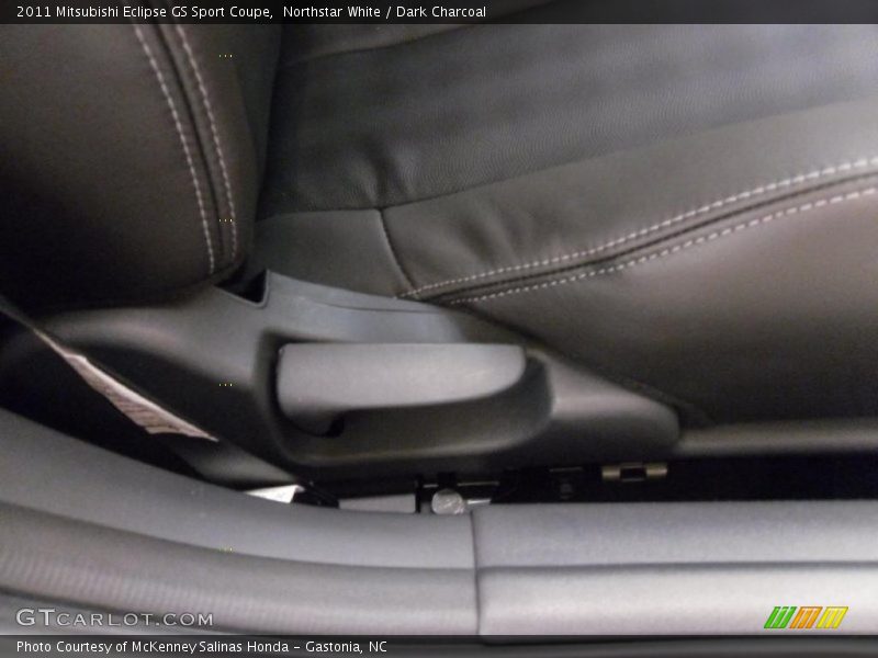 Northstar White / Dark Charcoal 2011 Mitsubishi Eclipse GS Sport Coupe