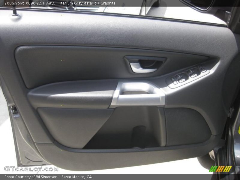 Titanium Gray Metallic / Graphite 2006 Volvo XC90 2.5T AWD