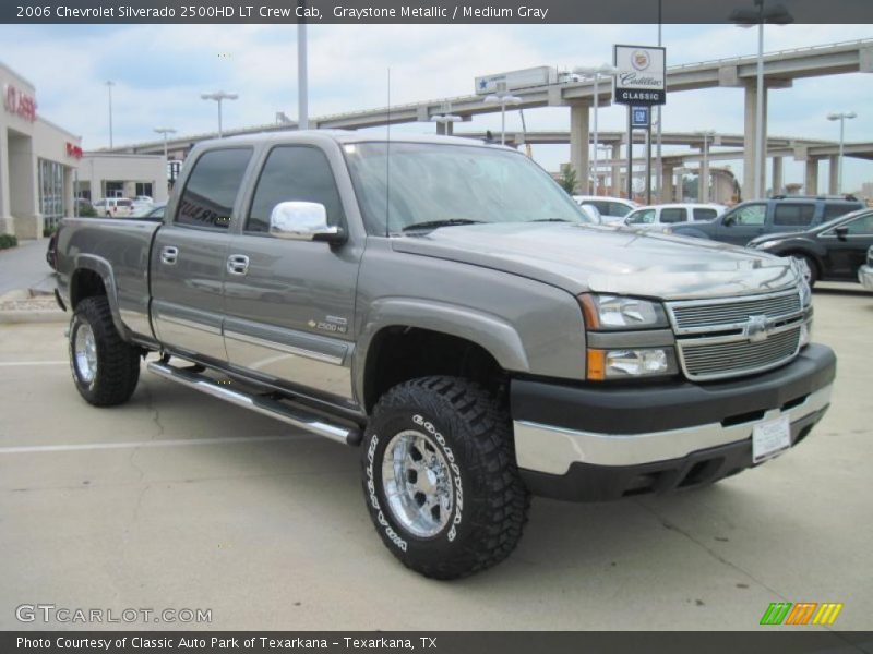 Graystone Metallic / Medium Gray 2006 Chevrolet Silverado 2500HD LT Crew Cab