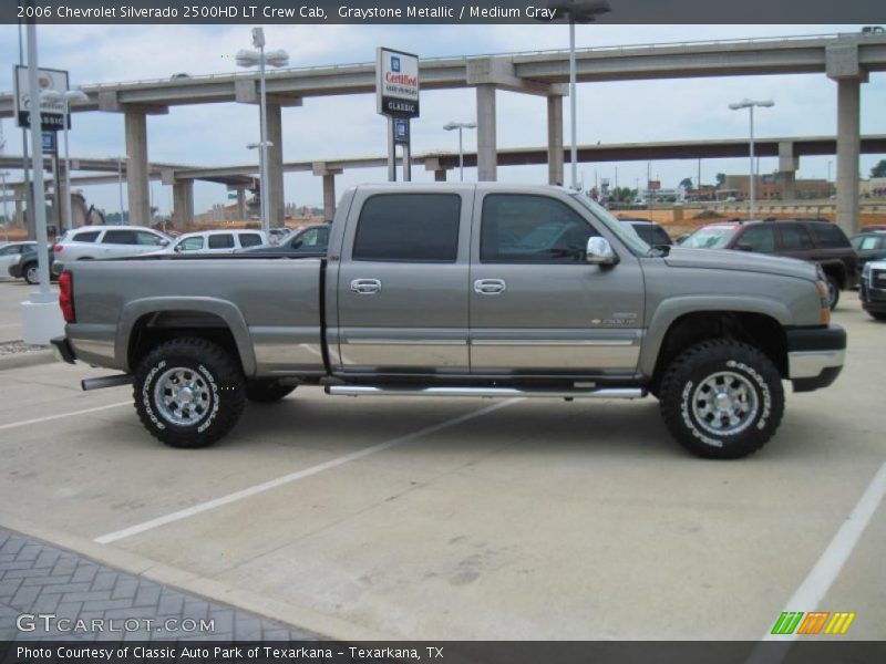 Graystone Metallic / Medium Gray 2006 Chevrolet Silverado 2500HD LT Crew Cab