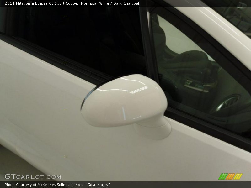 Northstar White / Dark Charcoal 2011 Mitsubishi Eclipse GS Sport Coupe
