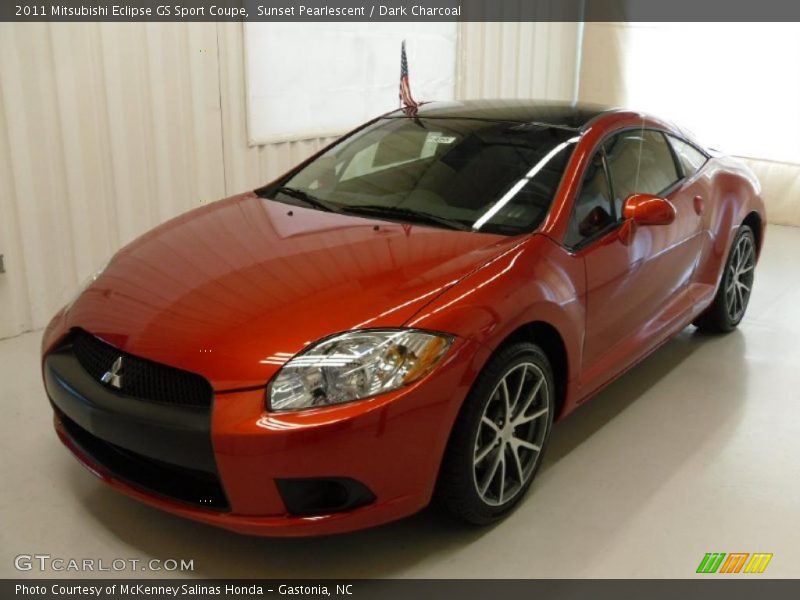 Sunset Pearlescent / Dark Charcoal 2011 Mitsubishi Eclipse GS Sport Coupe