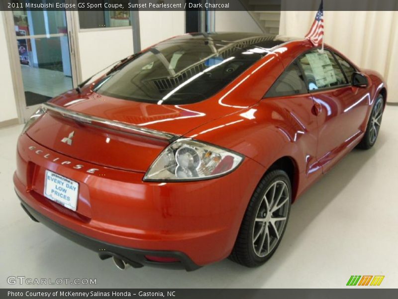 Sunset Pearlescent / Dark Charcoal 2011 Mitsubishi Eclipse GS Sport Coupe