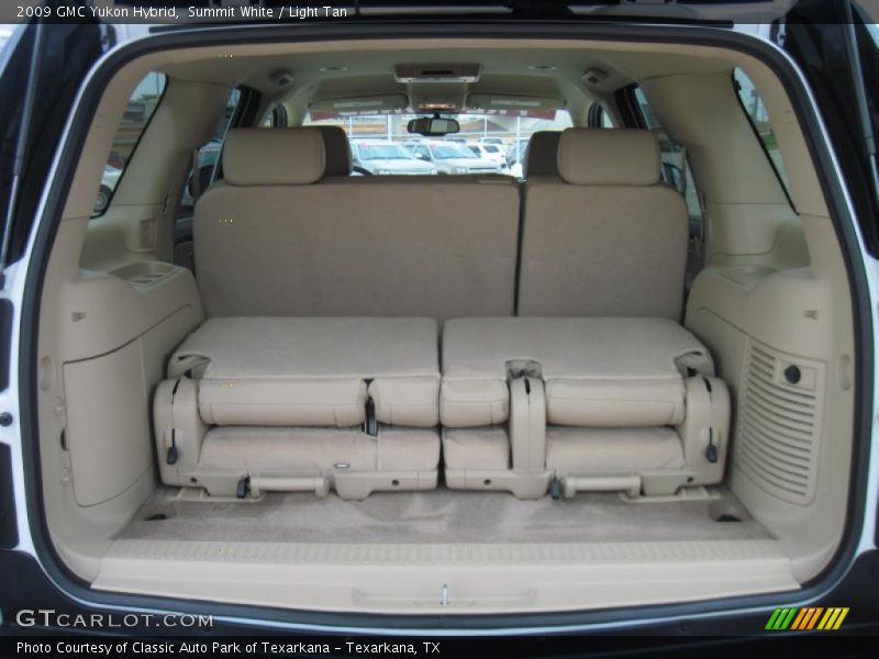 Summit White / Light Tan 2009 GMC Yukon Hybrid