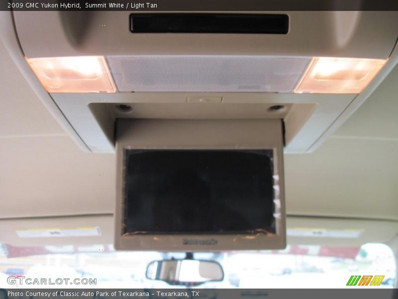 Summit White / Light Tan 2009 GMC Yukon Hybrid