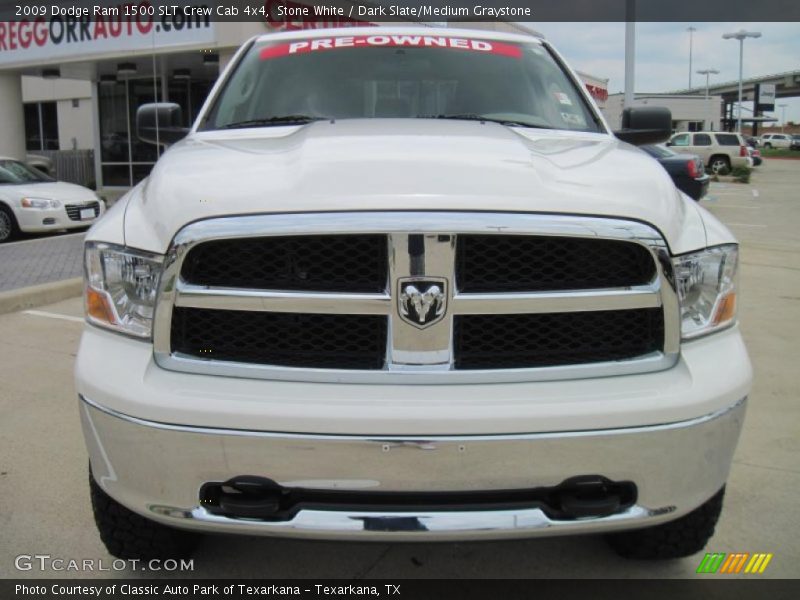 Stone White / Dark Slate/Medium Graystone 2009 Dodge Ram 1500 SLT Crew Cab 4x4