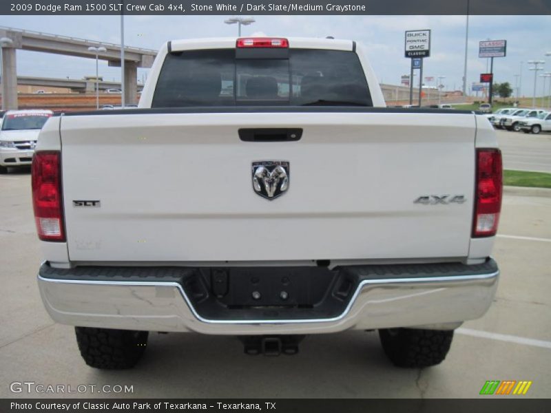 Stone White / Dark Slate/Medium Graystone 2009 Dodge Ram 1500 SLT Crew Cab 4x4