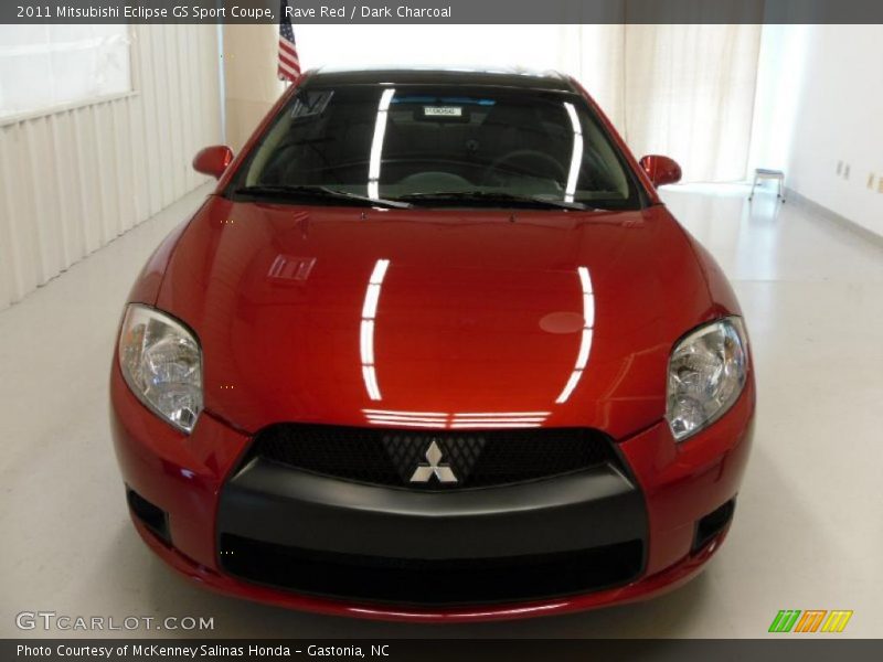 Rave Red / Dark Charcoal 2011 Mitsubishi Eclipse GS Sport Coupe