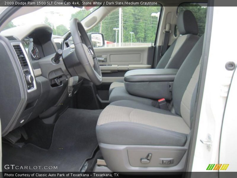 Stone White / Dark Slate/Medium Graystone 2009 Dodge Ram 1500 SLT Crew Cab 4x4
