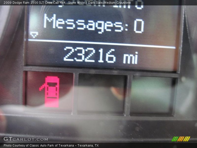 Stone White / Dark Slate/Medium Graystone 2009 Dodge Ram 1500 SLT Crew Cab 4x4