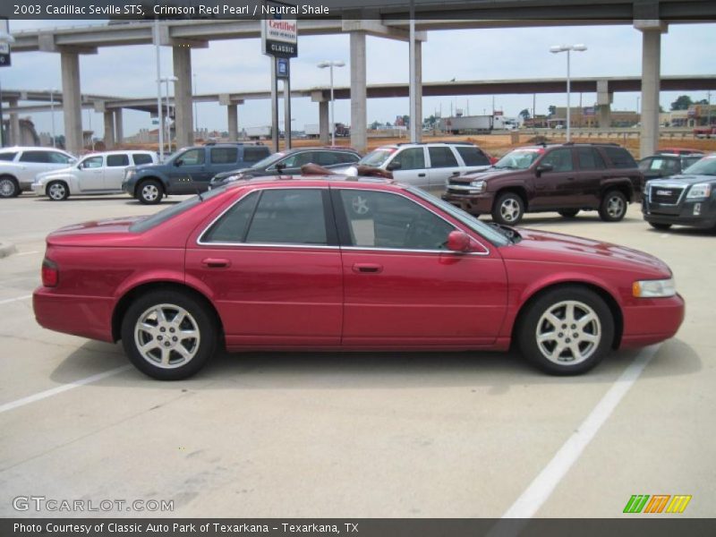 Crimson Red Pearl / Neutral Shale 2003 Cadillac Seville STS