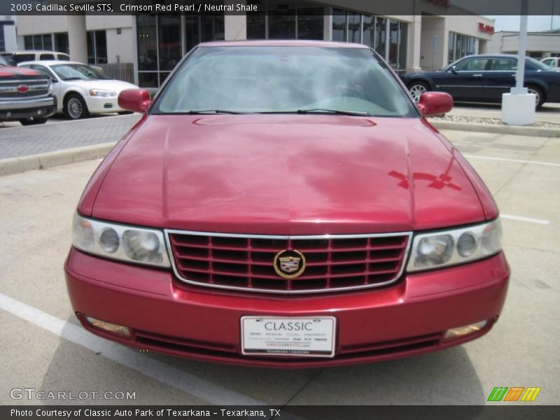 Crimson Red Pearl / Neutral Shale 2003 Cadillac Seville STS